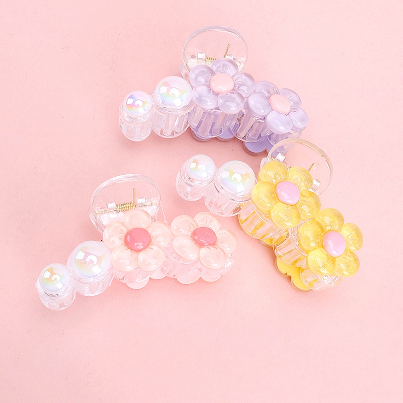8cm Bandolera de Perlas de Flor Doble Cara 3