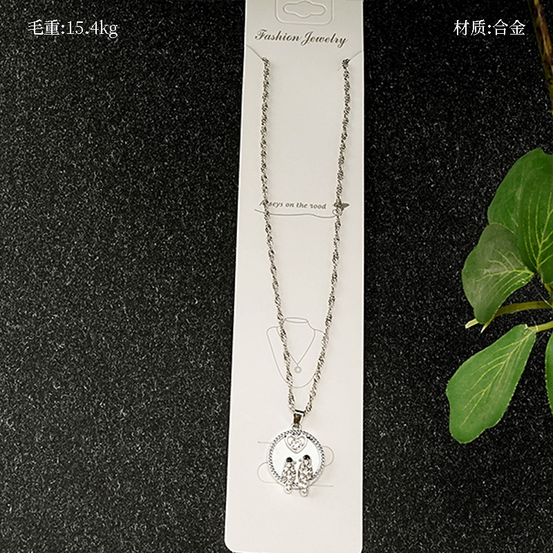 Collar de Animales de Corazón de Moda 3