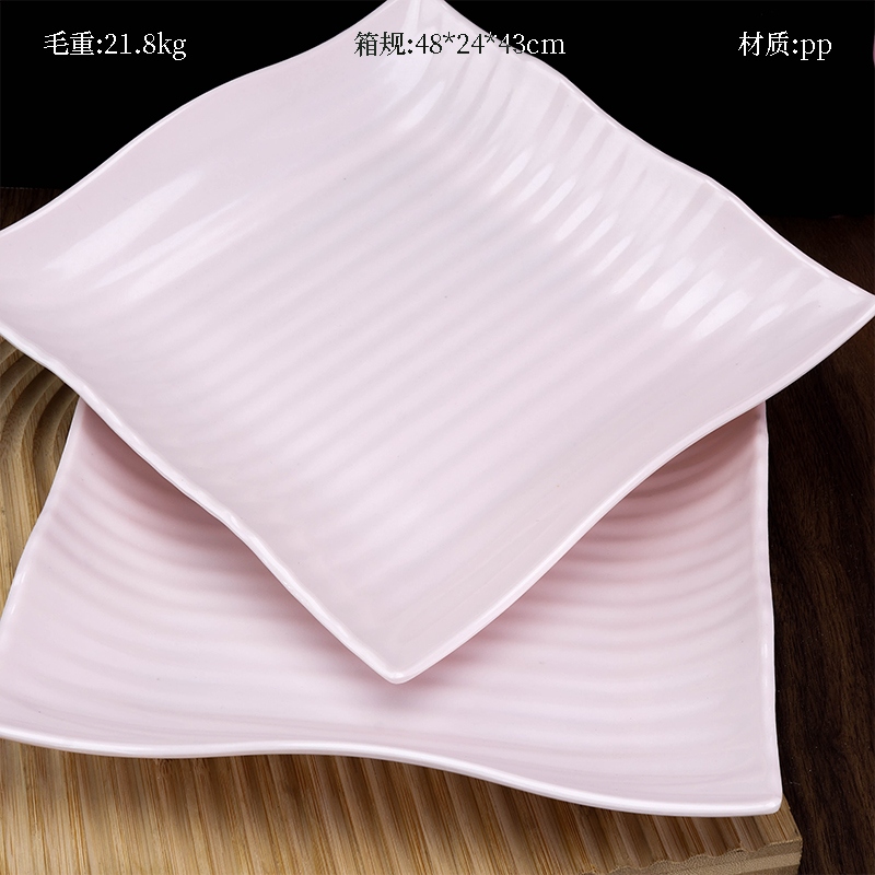 320-9 Plancha de Porcelana de Imitación Acanalada (100) 2