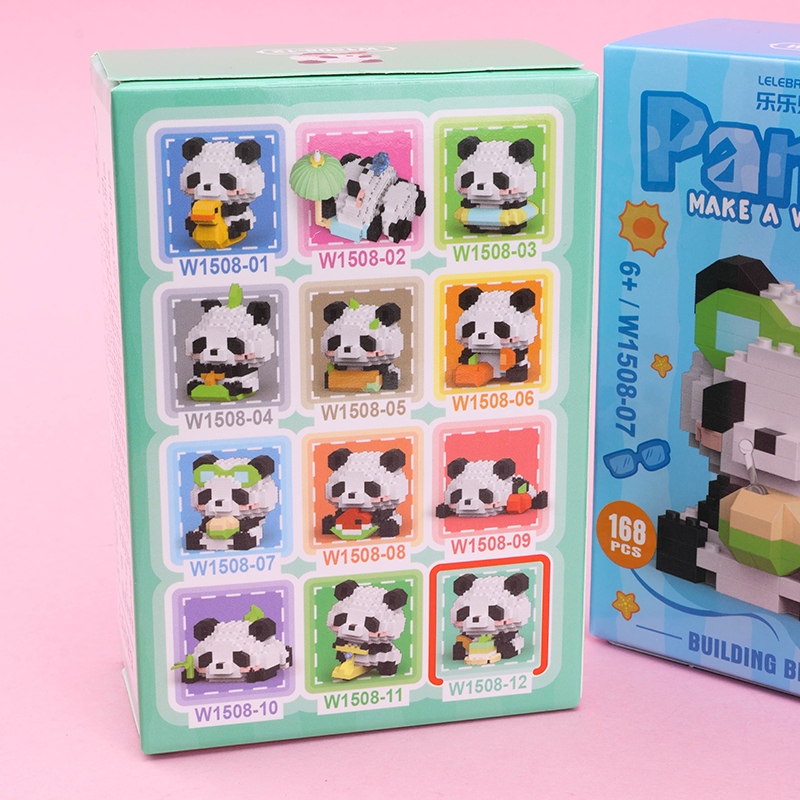 1508 Mixed Panda Building Blocks a 4