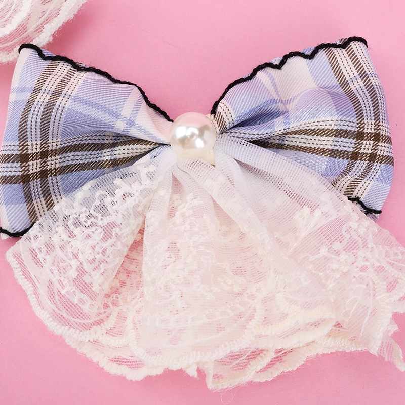 Caja Plaid Pearl Butterfly Pato Clip 4