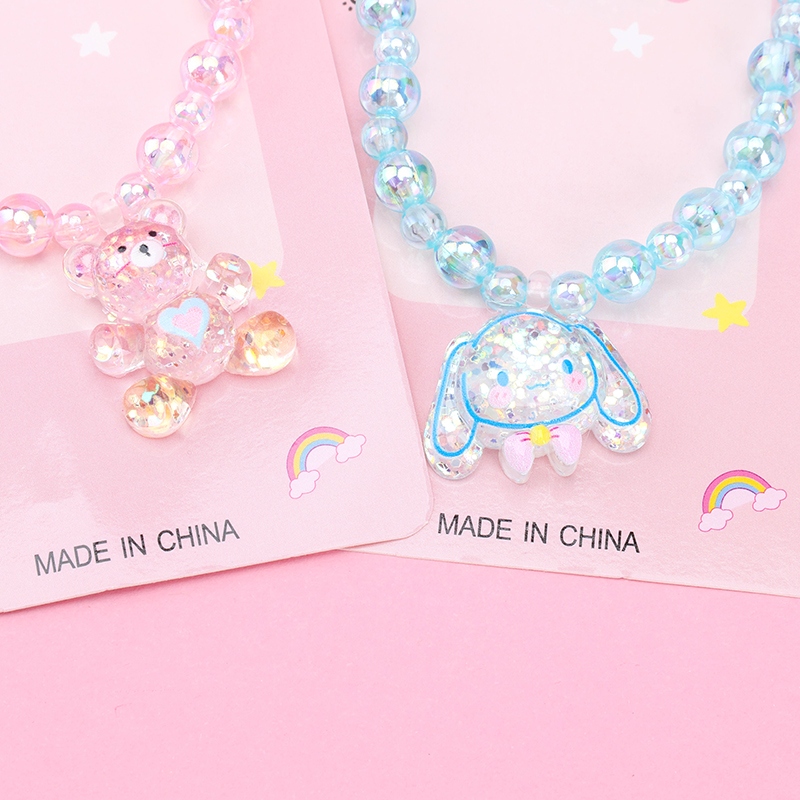 Nuevo Color Accesorios de Dibujos Animados Collar de Niños 4