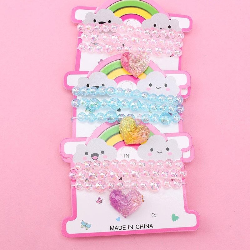 Nuevo Color Niños Colgando Accesorios Pulsera de Dibujos Animados 3