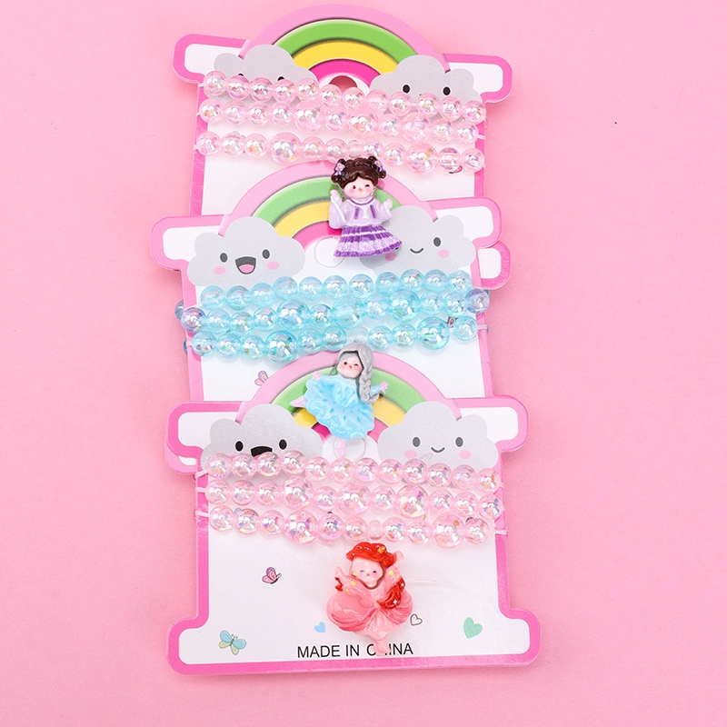 Nuevo Color Niños Colgando Accesorios Pulsera de Dibujos Animados 4