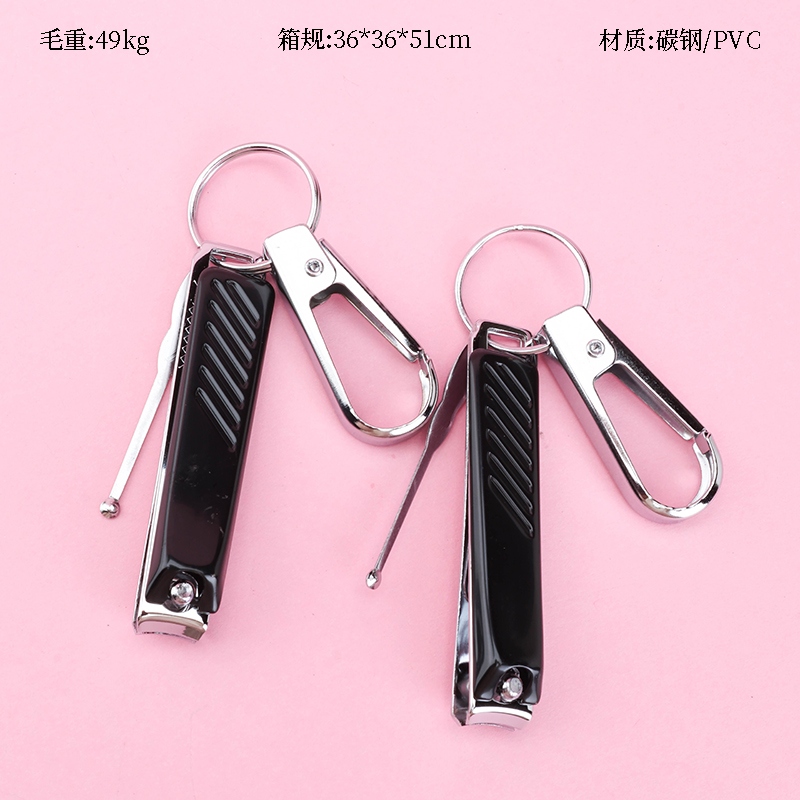 215-6 Negro Clip Llavero 2