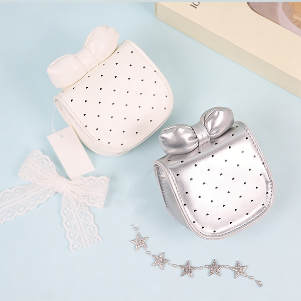 8037 Lindo Gato Polka Dot Bolso Niños 5