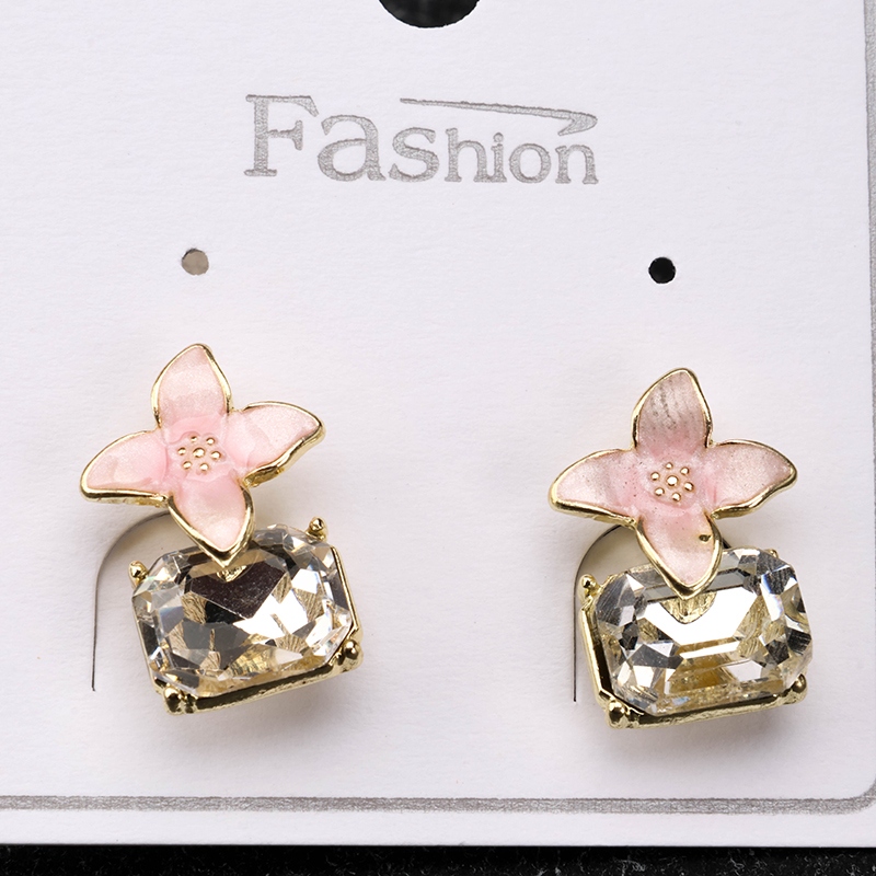Pendientes de Zircon Largo 4