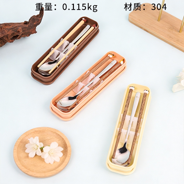 5980 Chopsticks Happy Time Spoon Chopsticks SET