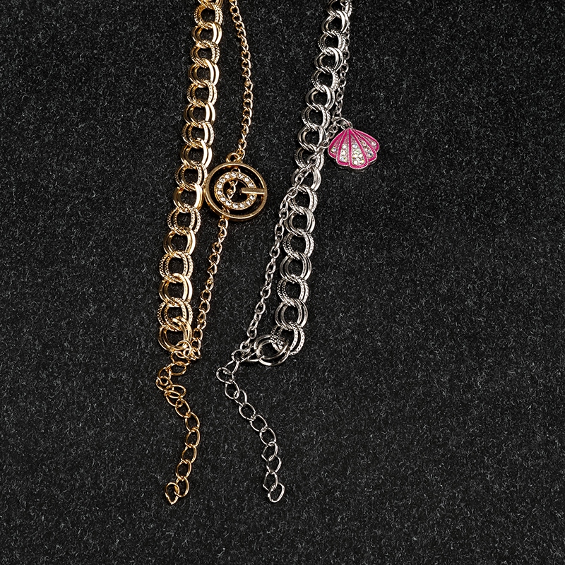 Nuevo Brazalete de Accesorios Colgantes de Doble Anillo 3