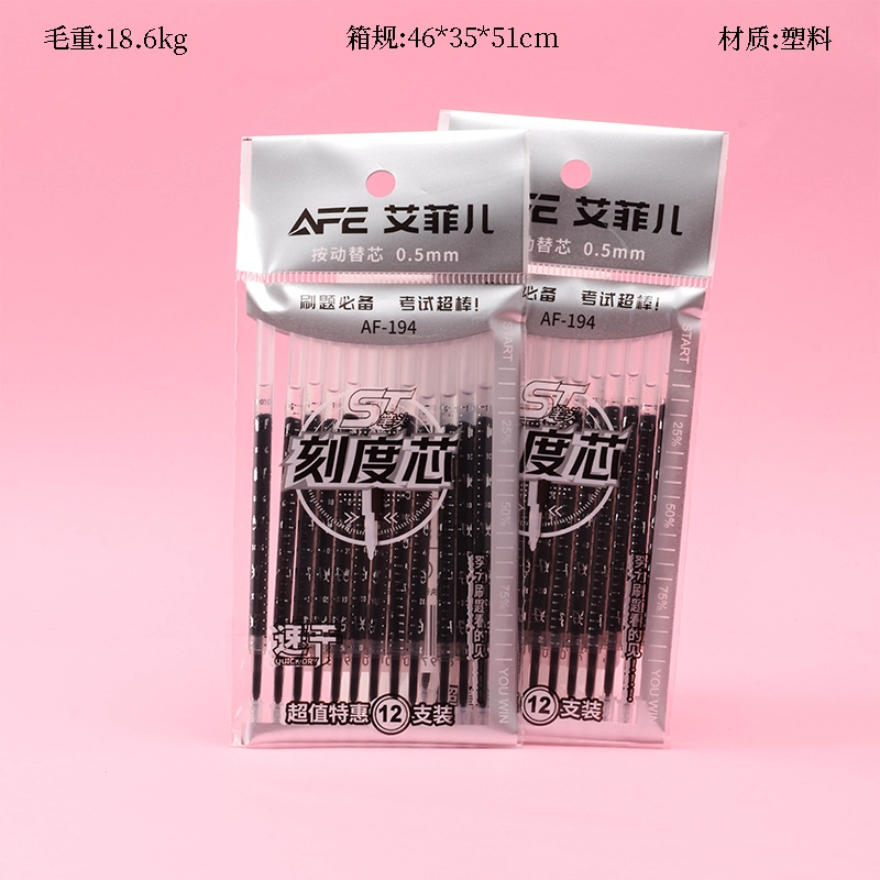 Relleno de Escala AF-194 12 Pack (Negro) 2