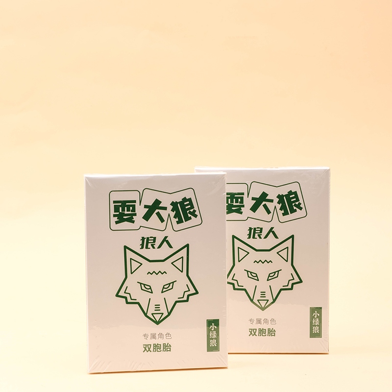 Cuadrícula de Tontos Jugando Grandes Cartas de Póquer de la Serie Wolf (Mixed) 3