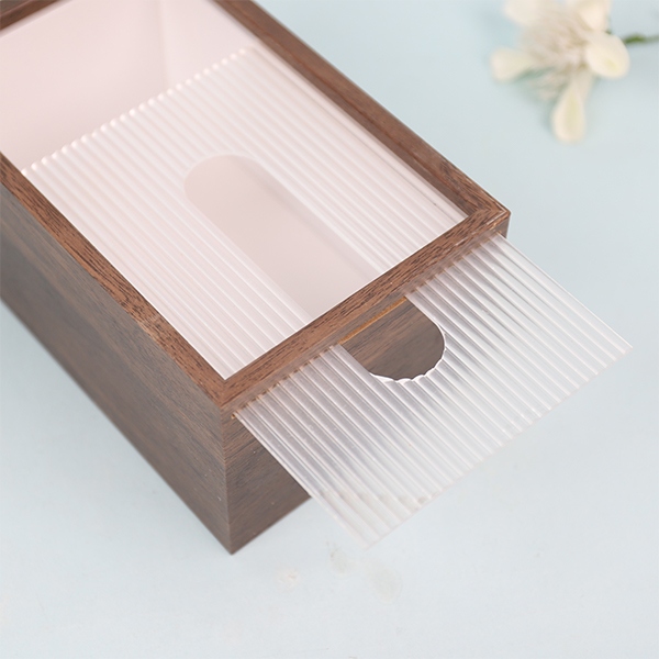 Walnut Tissue Box 4