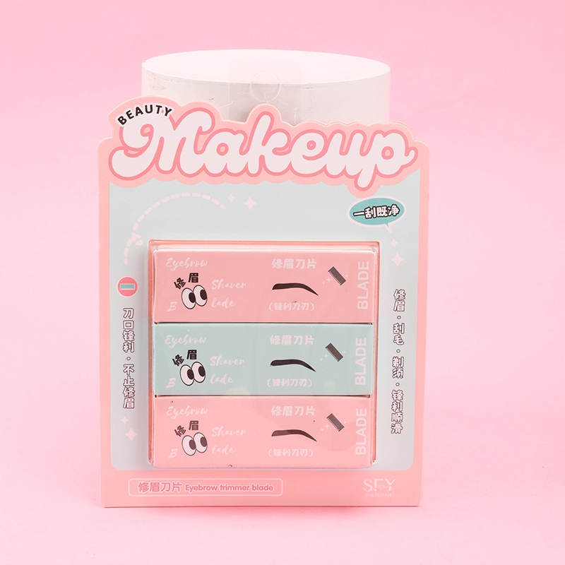 S-633 Tres Cajas de Hoja de Trituración de Cejas 4