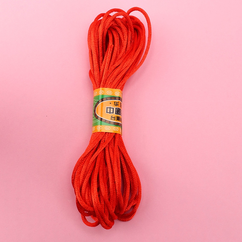 203 Cuerda de Color Sólido Hecha a Mano 4