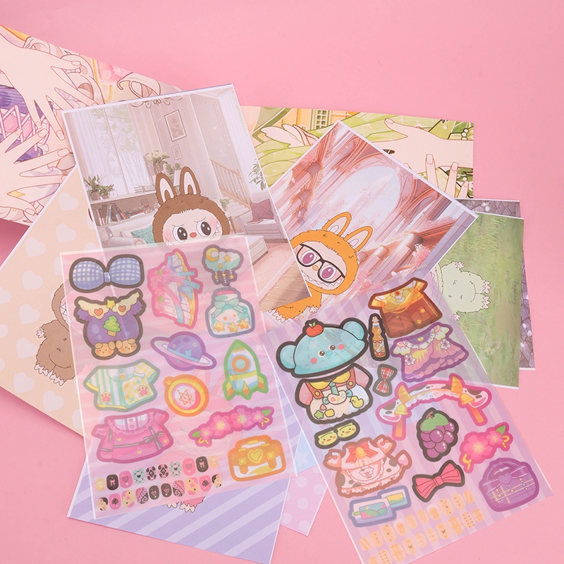 ZC-TT91 Dress up Nail Art Sticker Book 4