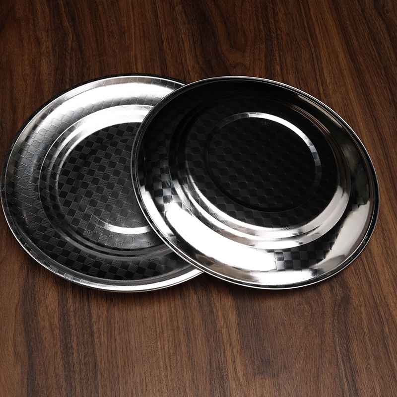 Disco Cuadrado de Acero Inoxidable 24cm 3