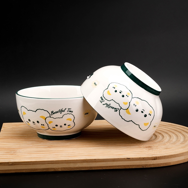 Mingxin 5,2 Pulgadas Ruyi Bowl (Pequeño Oso Blanco) 3