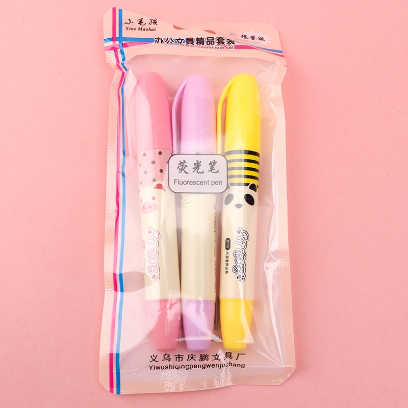 Tianzhuo 3 Packs Highlighter Pen 3