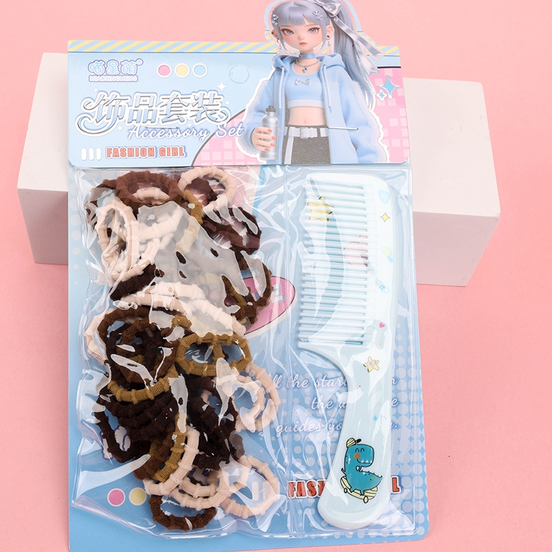 Pocket Threaded Towel Ring Comb (Curry) 3