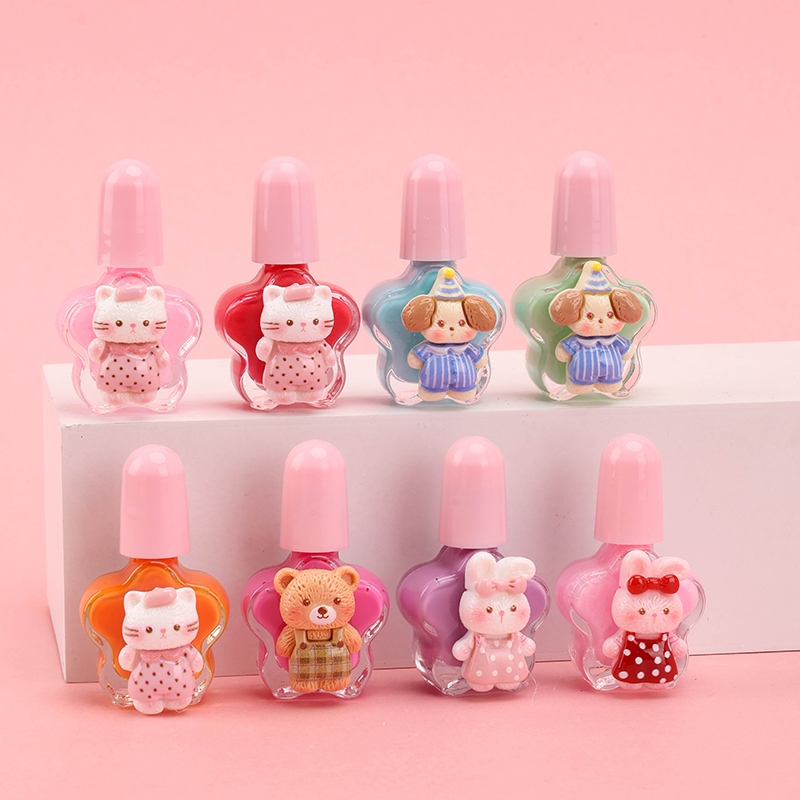 7042 Conejo de Conejo de Esmalte de Uñas Peelable (Color) 3