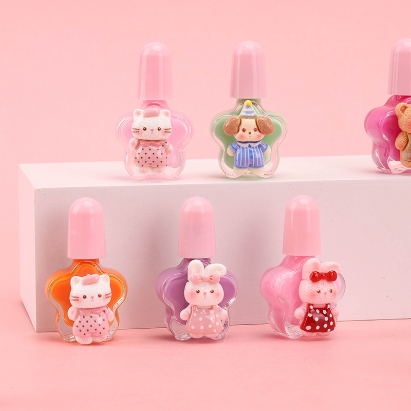 7042 Conejo de Conejo de Esmalte de Uñas Peelable (Color) 4
