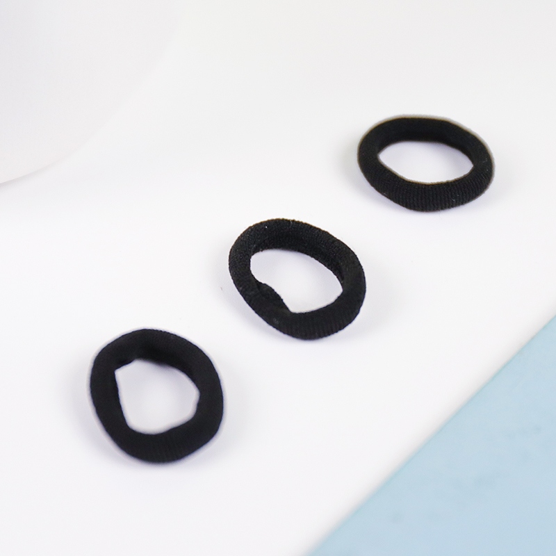 Tetas de Pelo Para Niños Negros Empaquetados (100 Piezas) 3