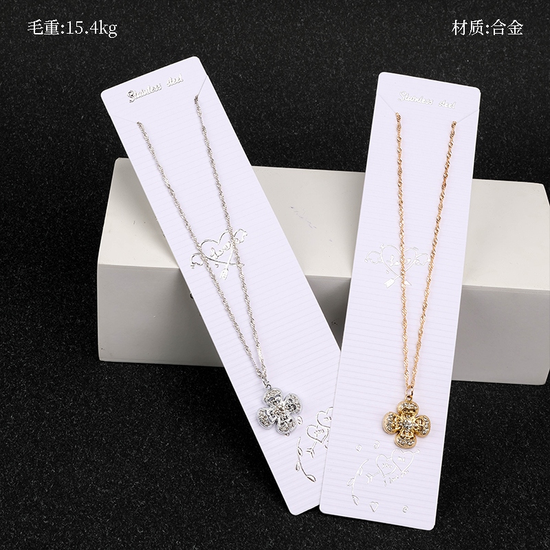 Collar de Petal Rhinestone 4