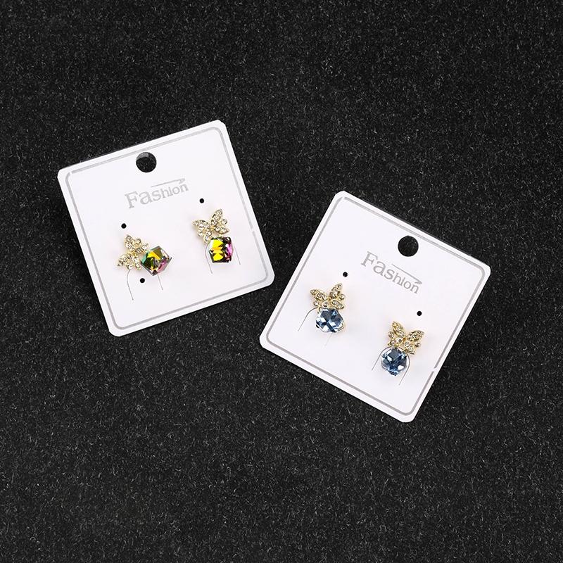 Pendientes de Zircon de Mantequilla Larga 3