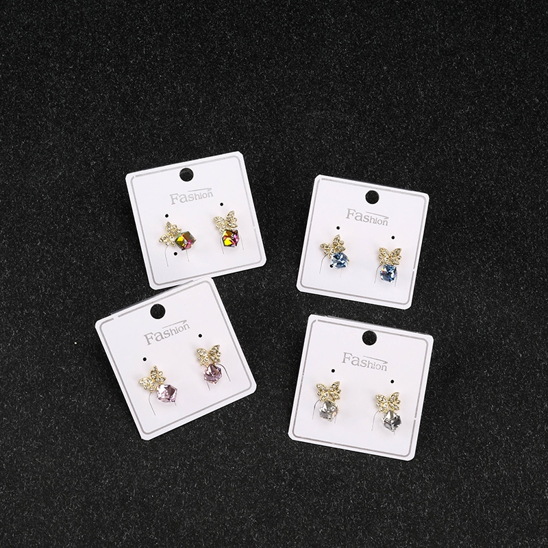 Pendientes de Zircon de Mantequilla Larga 4