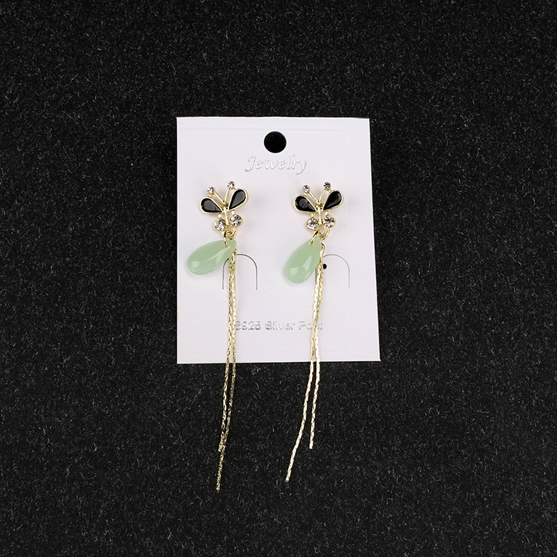Pendientes de Borla de Cristal 3