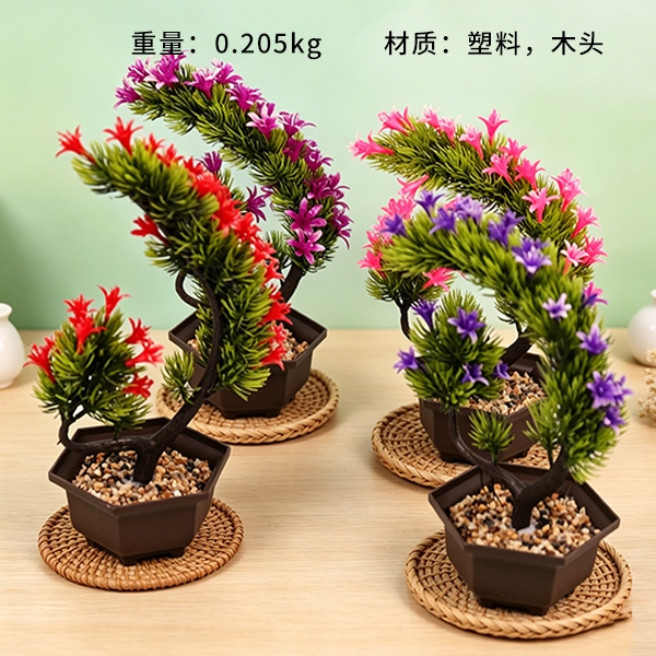 M28 Simulación Flor Bonsai (Color Mezclado)