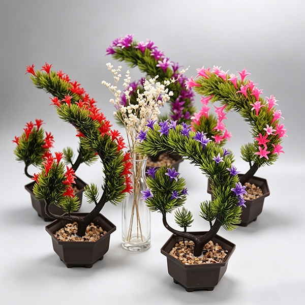 M28 Simulación Flor Bonsai (Color Mezclado) 3