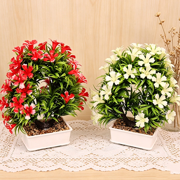 M245 Flor de Simulación Bonsai (Color Mezclado) 3