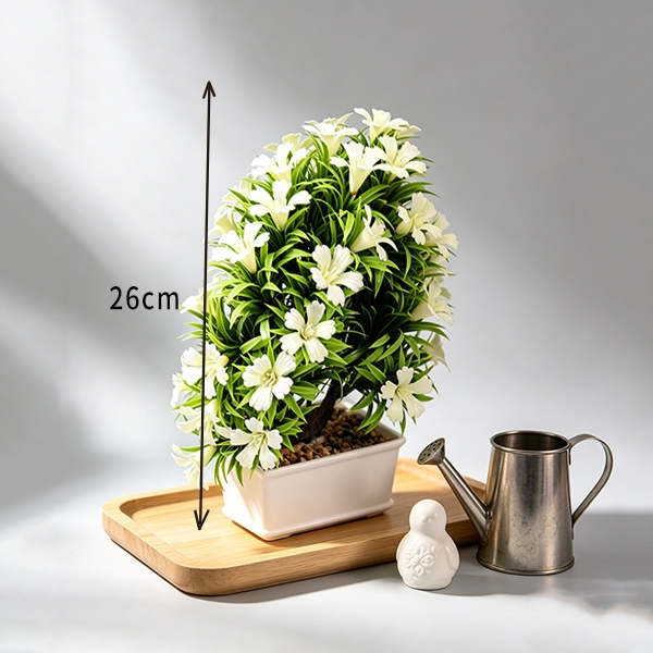 M245 Flor de Simulación Bonsai (Color Mezclado) 5