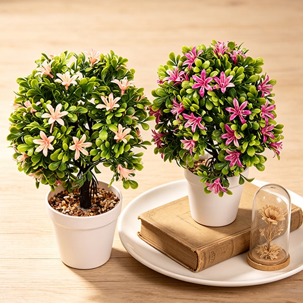 M219 Flor de Simulación Bonsai (Color Mezclado) 3