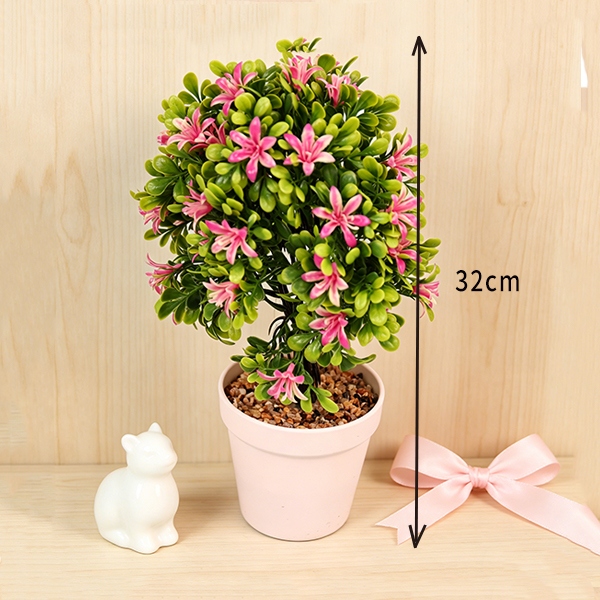 M219 Flor de Simulación Bonsai (Color Mezclado) 6