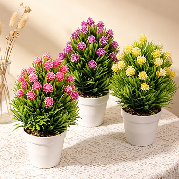 M220 Flor de Simulación Bonsai (Color Mezclado) 3