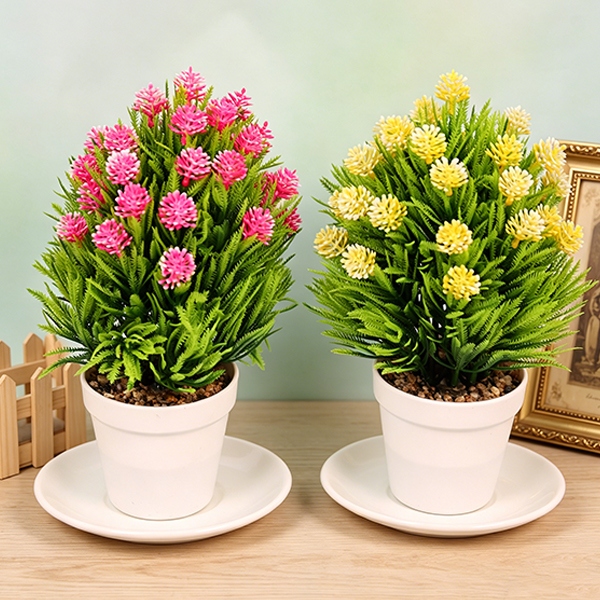 M220 Flor de Simulación Bonsai (Color Mezclado) 4