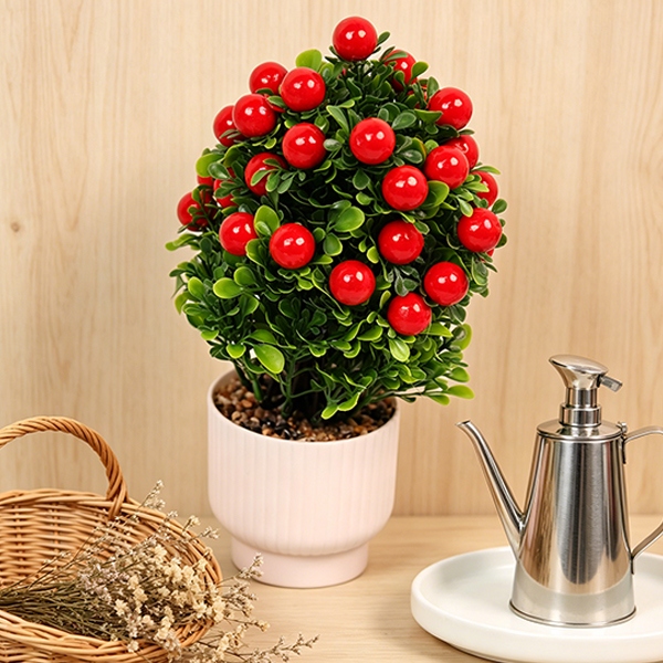 HS-16 Flor de Cereza Simulación Bonsai (Color Mezclado) 4