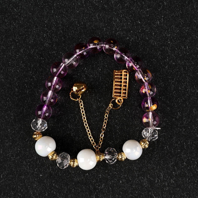 Pulsera Colgante de Color Transparente 3