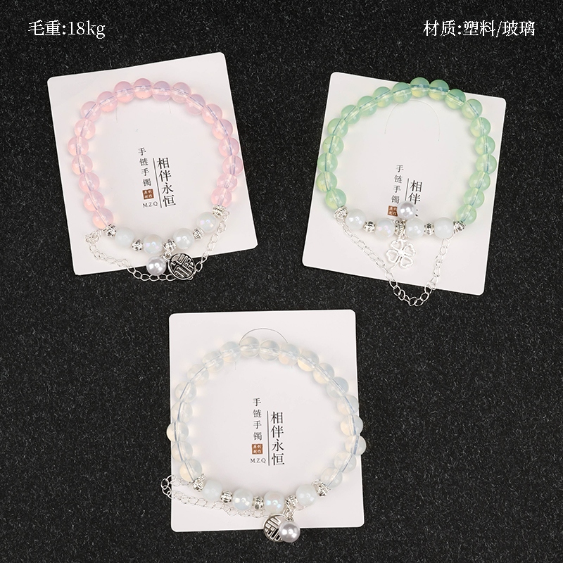 Pulsera Colgante de Cuentas de Hielo 2