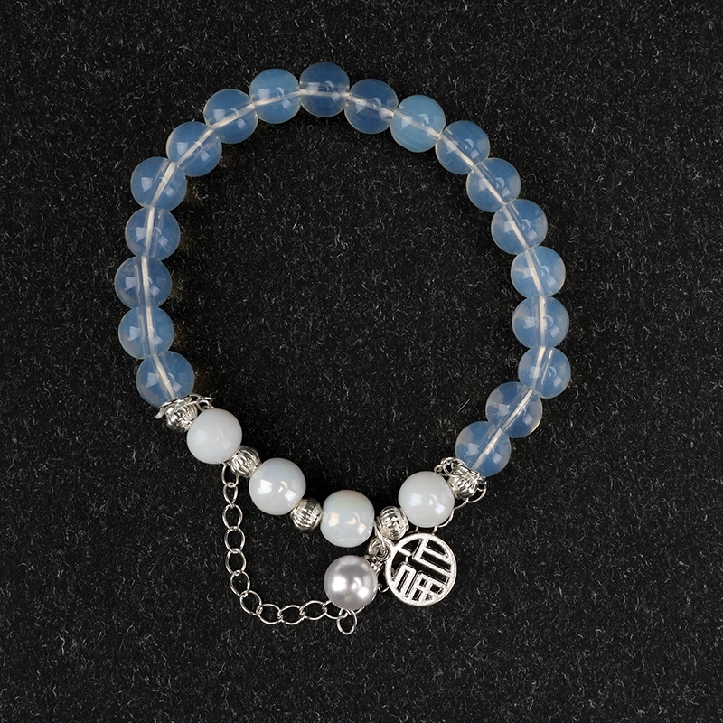 Pulsera Colgante de Cuentas de Hielo 3