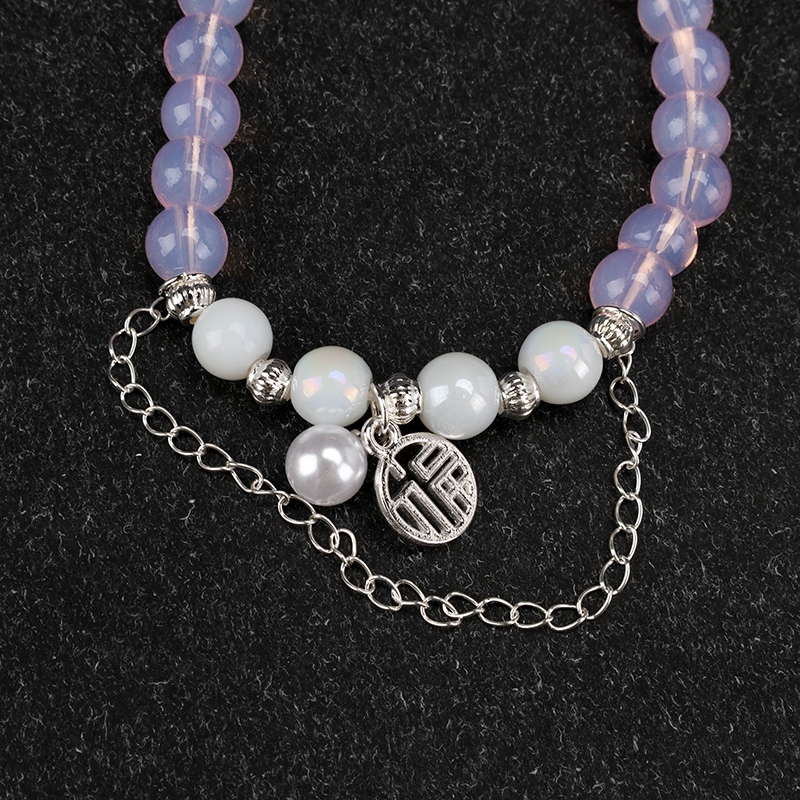 Pulsera Colgante de Cuentas de Hielo 4