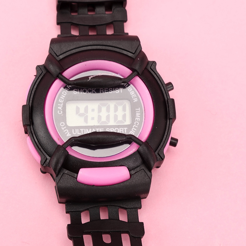 A05 Reloj Electrónico Para Niños Negros 3