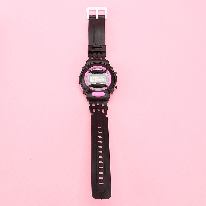 A05 Reloj Electrónico Para Niños Negros 4