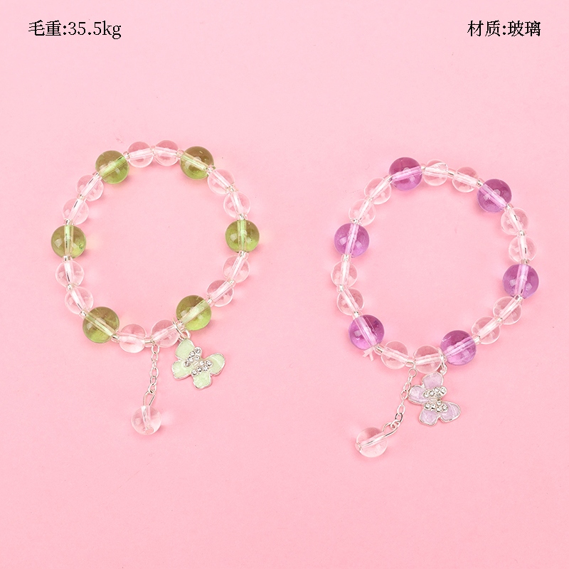 Pulsera de Mariposa de Gota Colorida 2