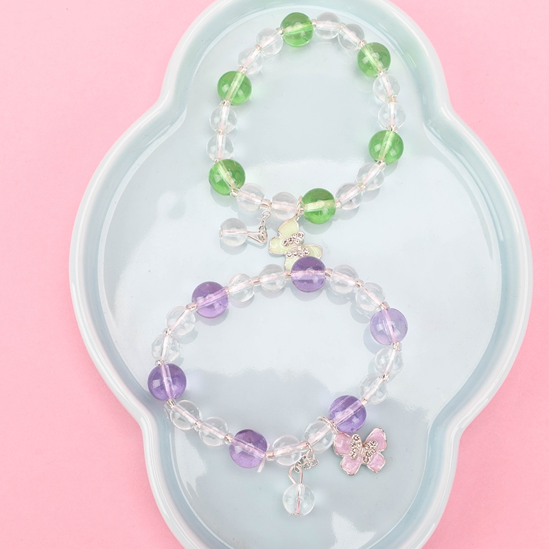 Pulsera de Mariposa de Gota Colorida 3