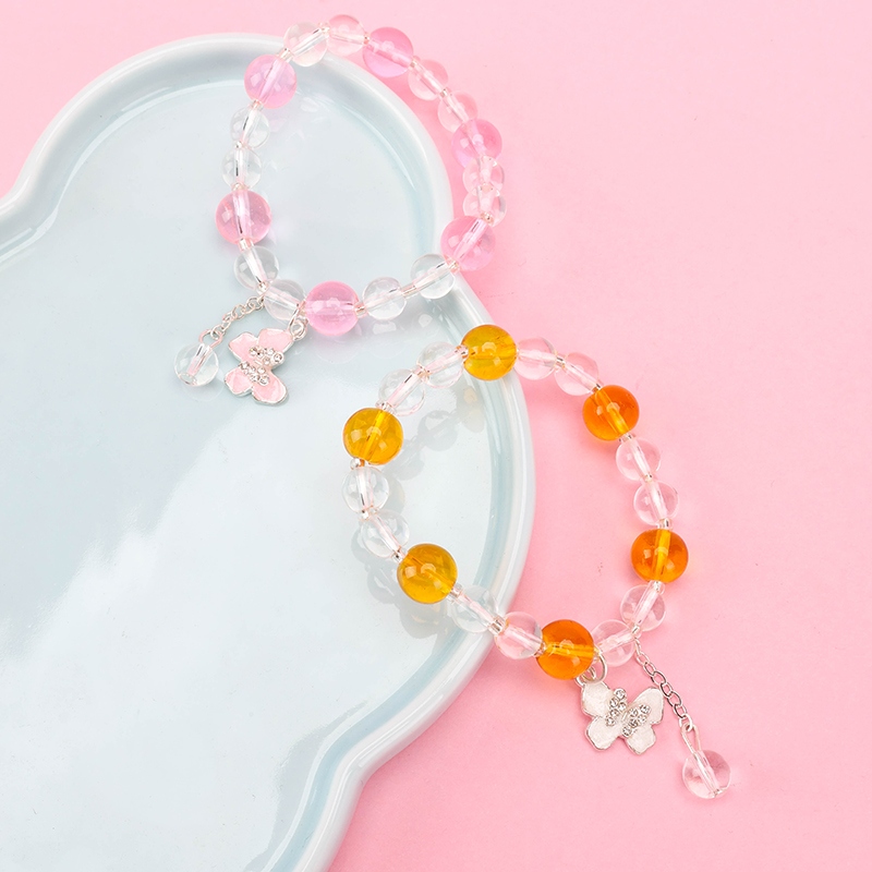 Pulsera de Mariposa de Gota Colorida 4