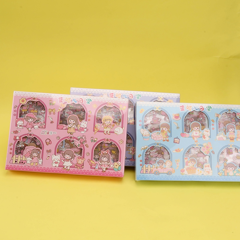 Blue Jill PET-72 Hand Account Sticker SET 3
