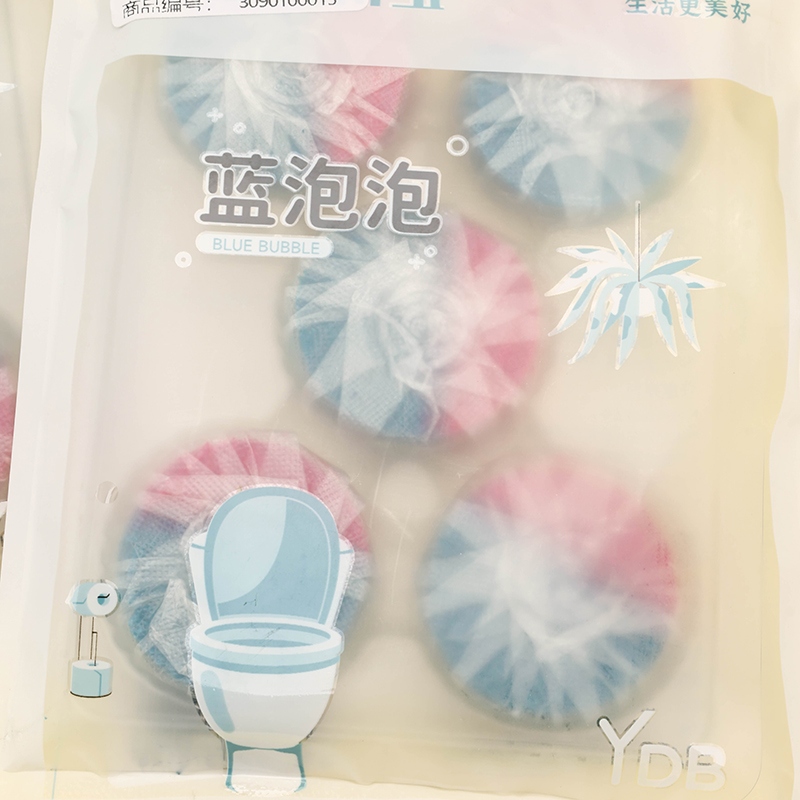 Youdebao Y7671 Double Color 5 Blue Bubble Toilet Cleaning Spirit 3